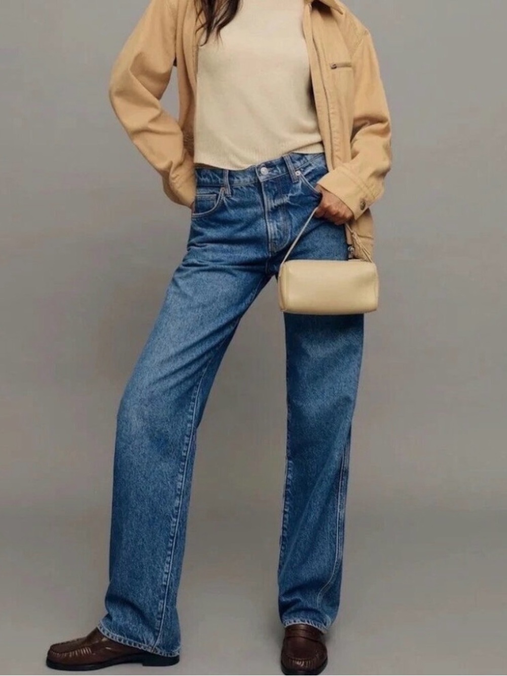Reformation Val 90s Mid Rise Straight Jeans
